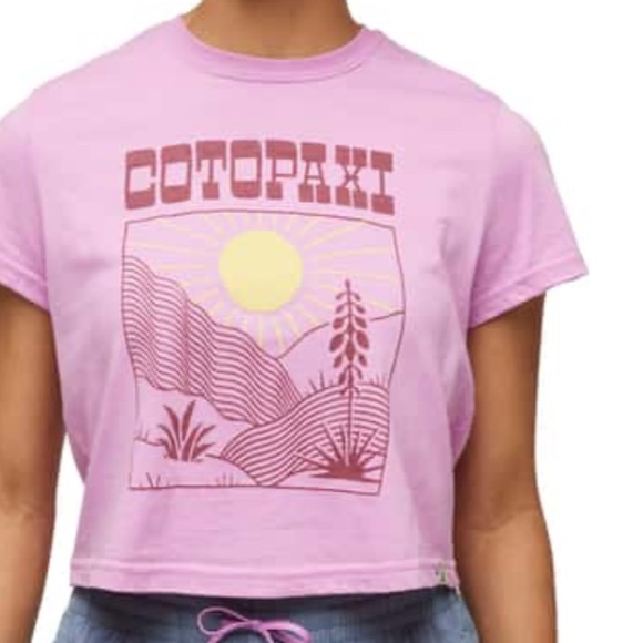 cotopaxi Tops - Cotopaxi Organic Crop Graphic Tee